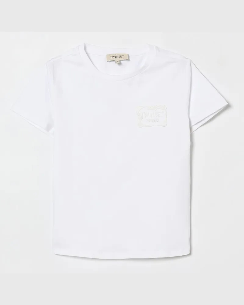 Twin-Set T-shirt kinder Weiß