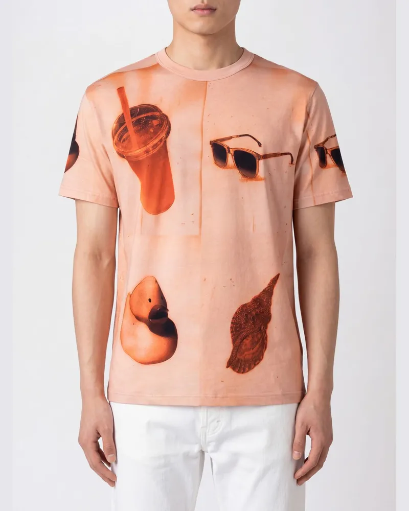 Paul Smith T-shirt herren Gelb