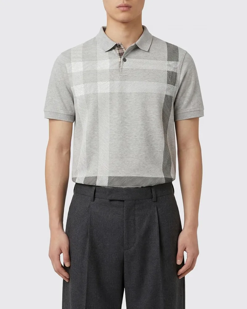 Barbour Polo herren Grau