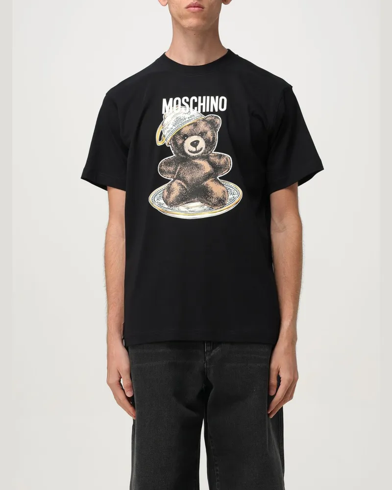 Moschino T-shirt herren Schwarz