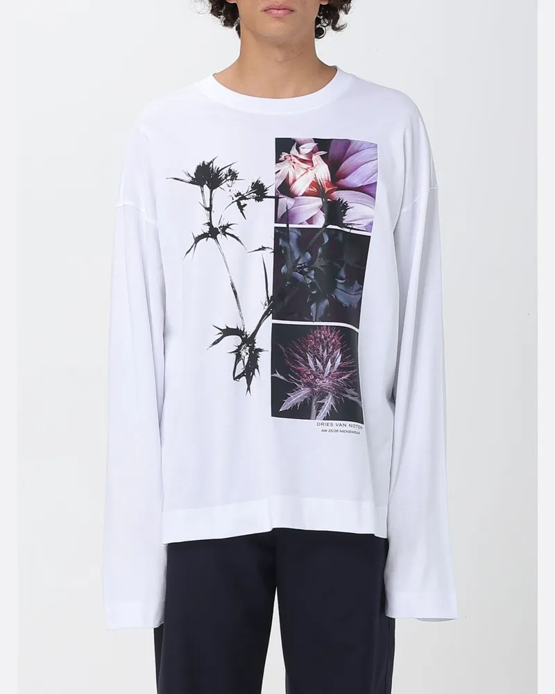 Dries van Noten T-shirt herren Weiß