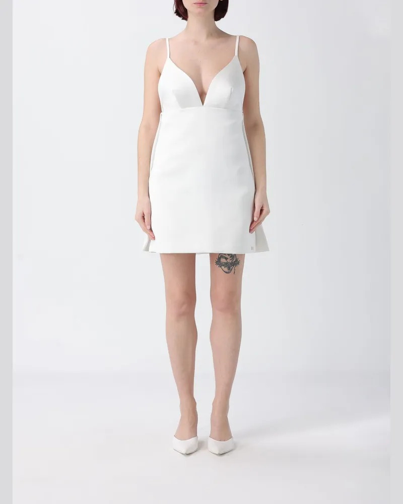 Elisabetta Franchi Kleid damen Weiß