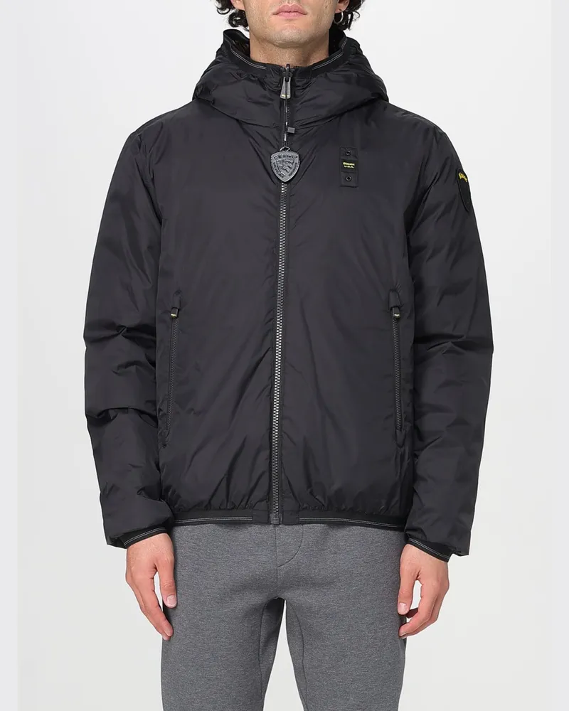 Blauer Jacke herren Schwarz