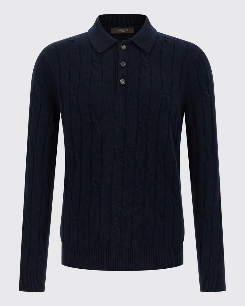 Zanone Polo herren Blau