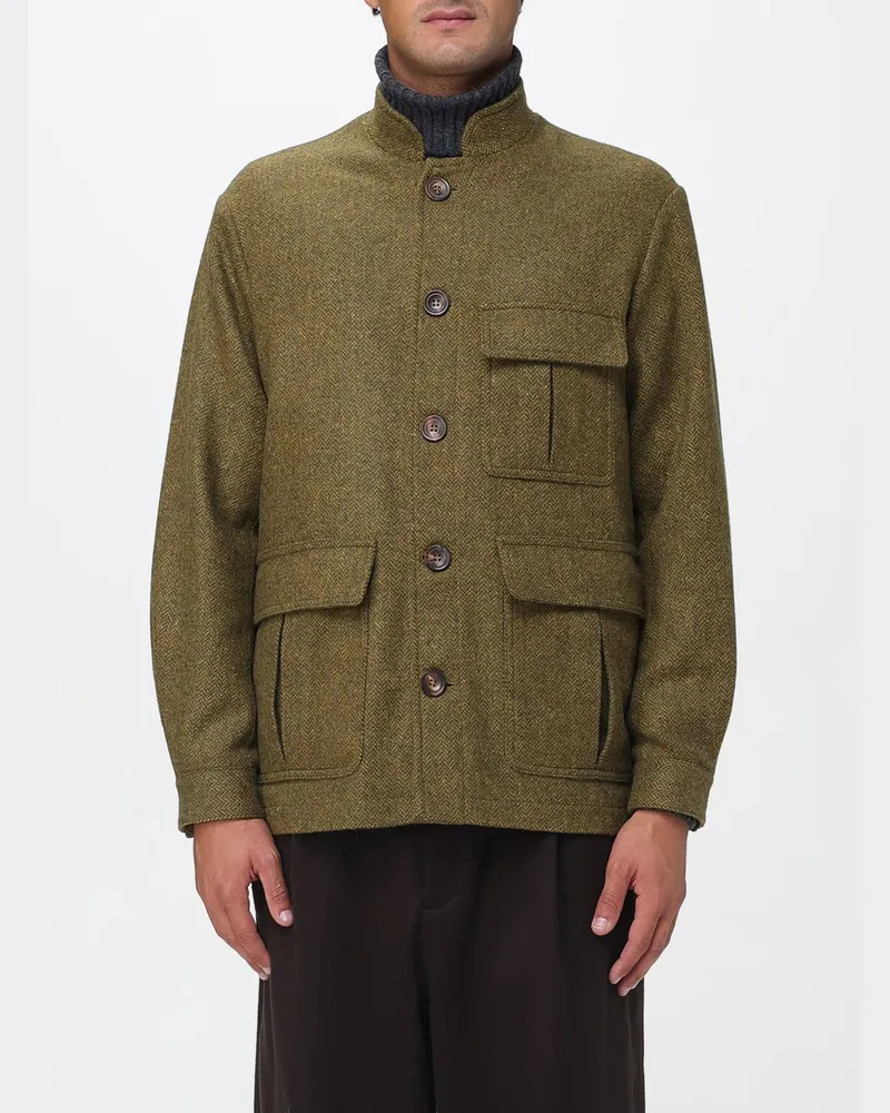 Doppiaa Jacke herren Grün