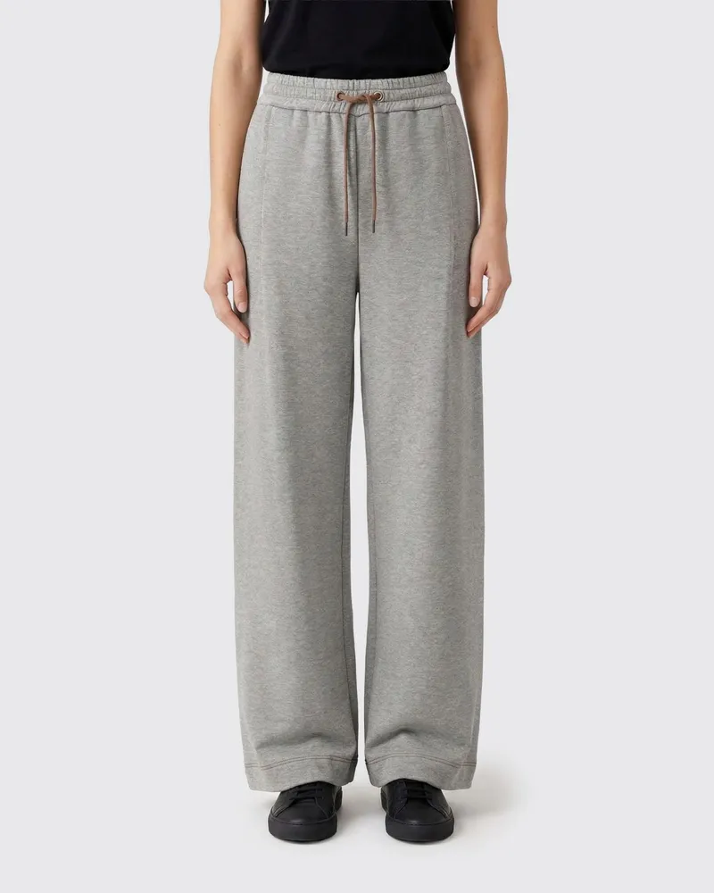 Brunello Cucinelli Hose damen Silber