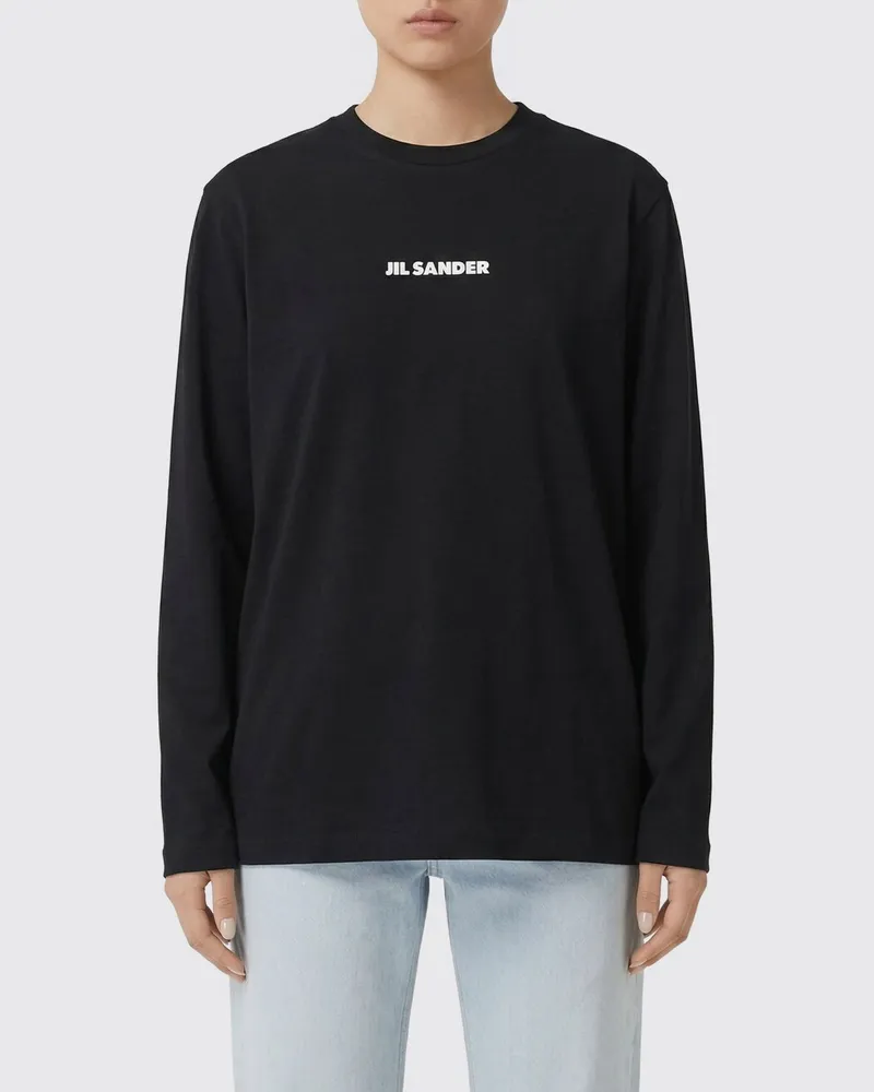 Jil Sander T-shirt damen Schwarz