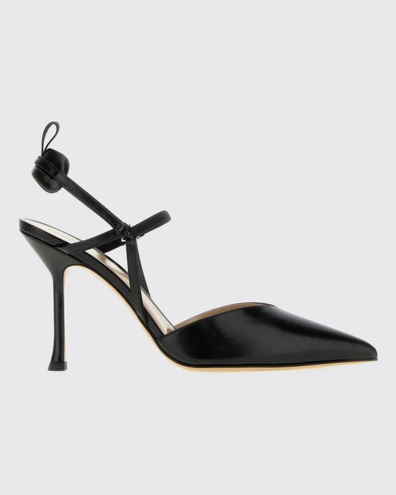 Fendi Very Colibrì Slingback-Pumps aus Kalbsleder mit Stiletto-Absatz Schwarz