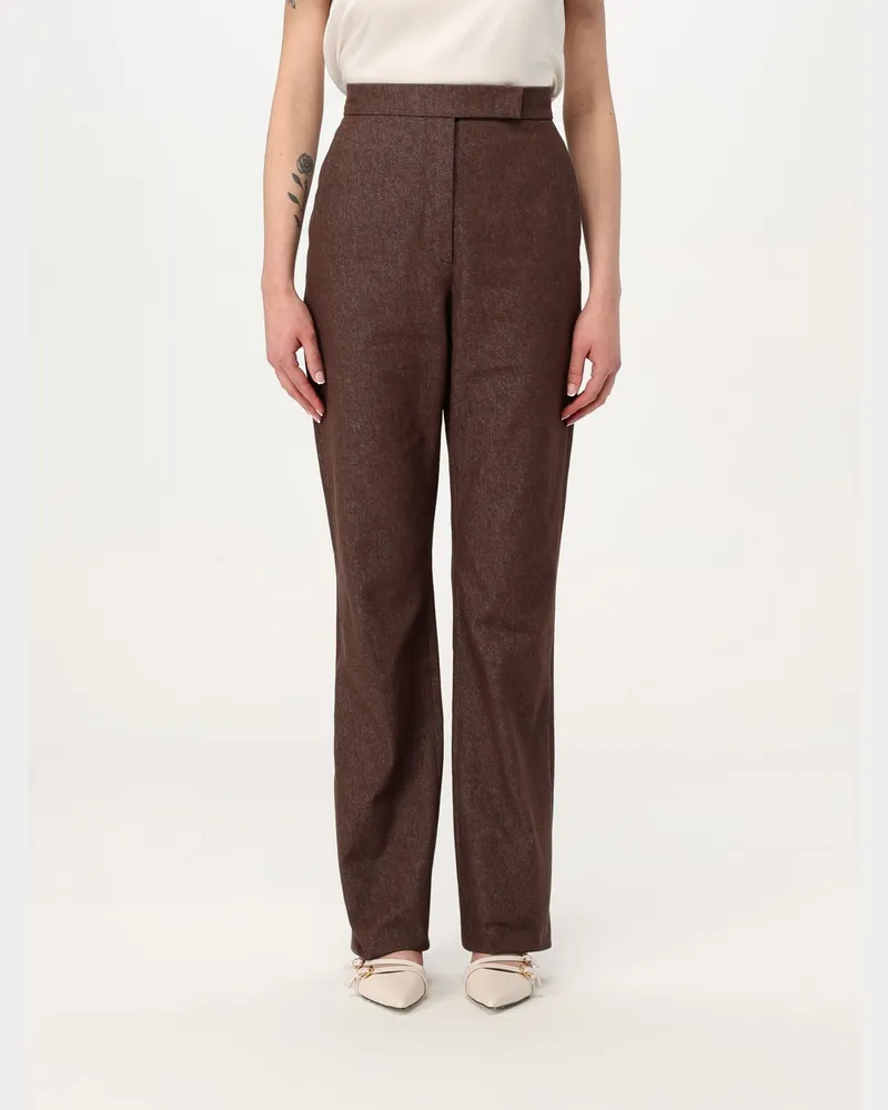 Max Mara Hose damen Braun
