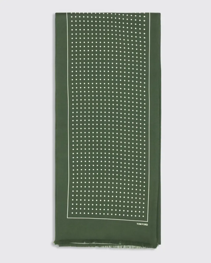 Tom Ford Schal herren Grün