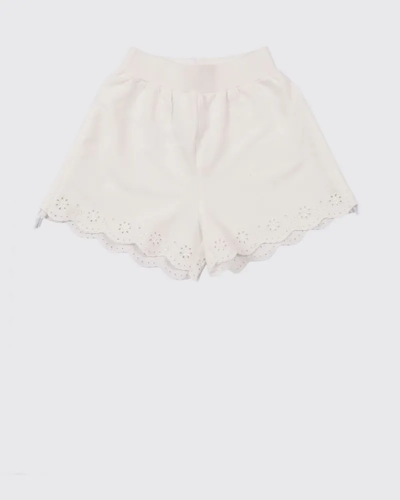 Monnalisa Shorts aus Viskosemischung Yellow