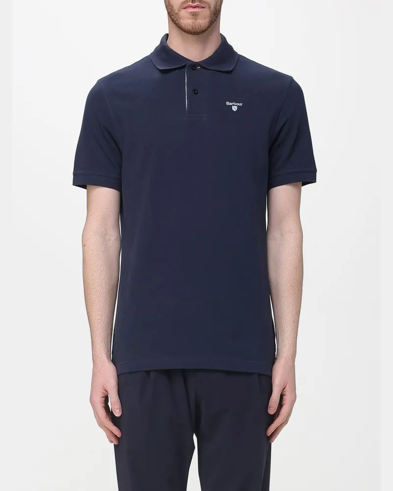 Barbour Polo herren Navy