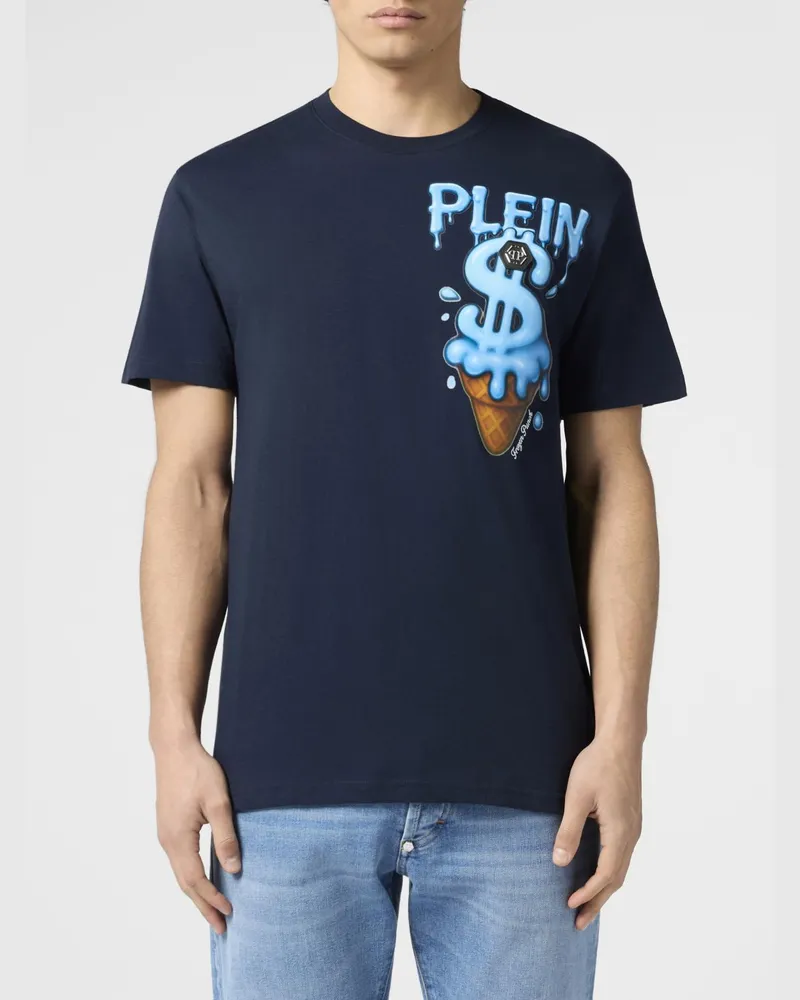 Philipp Plein T-shirt herren Blau