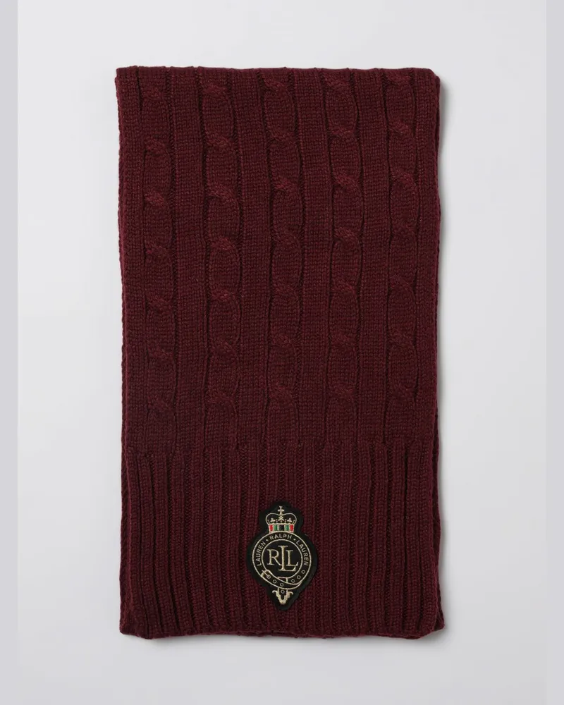 Ralph Lauren Schal damen Burgunderrot