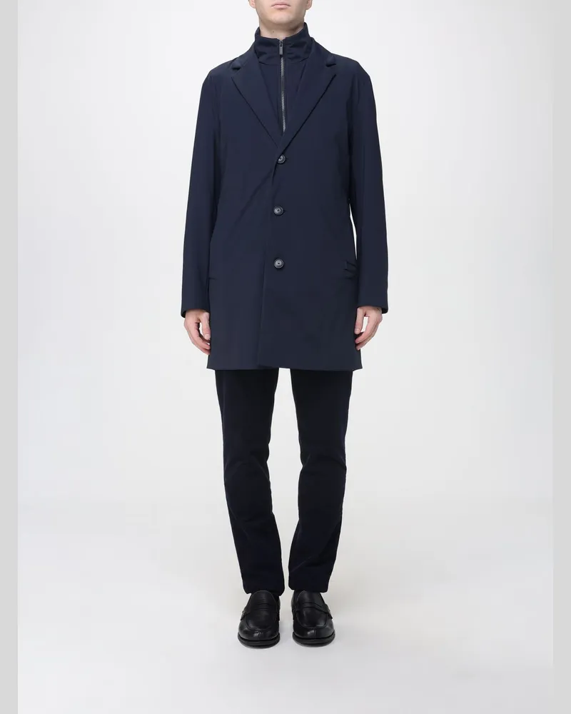 HUGO BOSS Mantel herren Blau