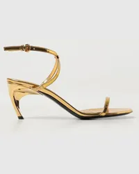 Alexander McQueen Schuhe Gold