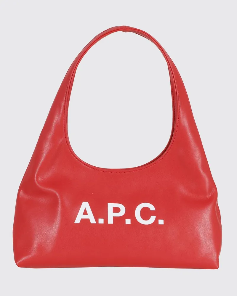 A.P.C. Schultertasche damen Rot