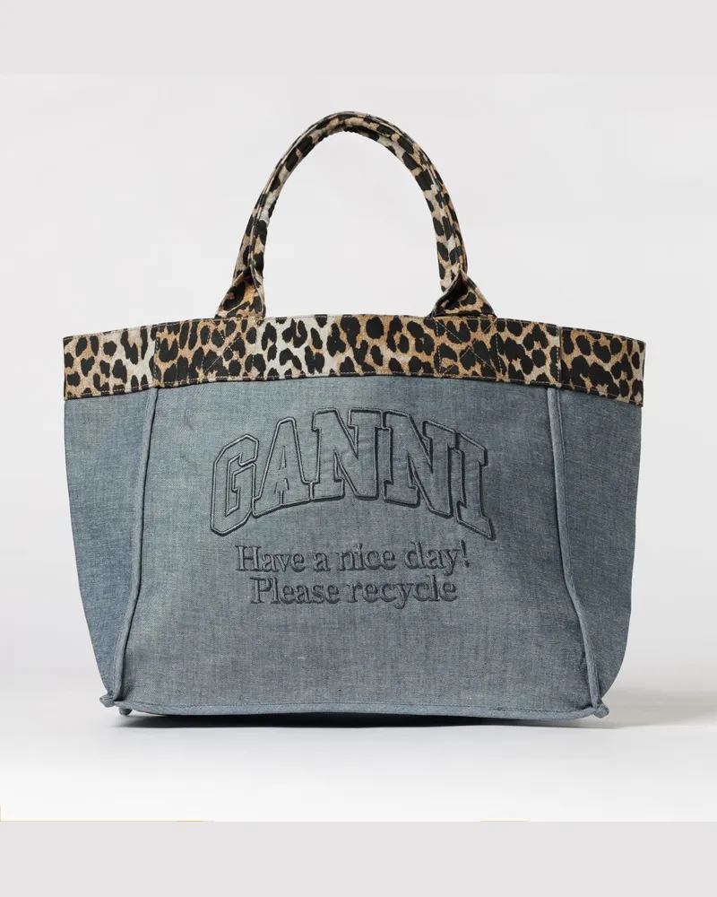 Ganni Handtasche damen Blau