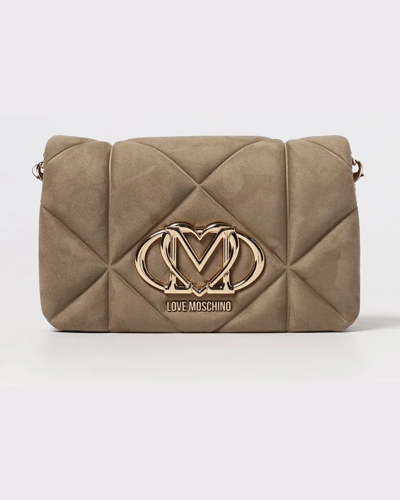 Moschino Handtasche damen Sand