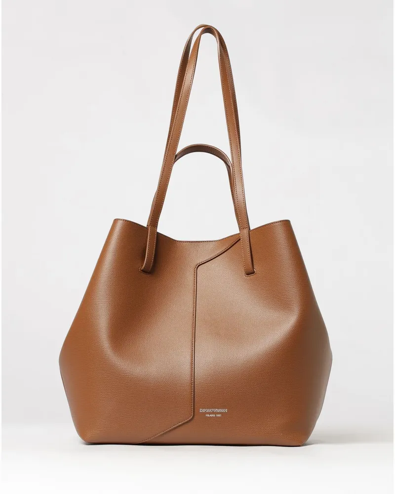 Emporio Armani Schultertasche damen Braun