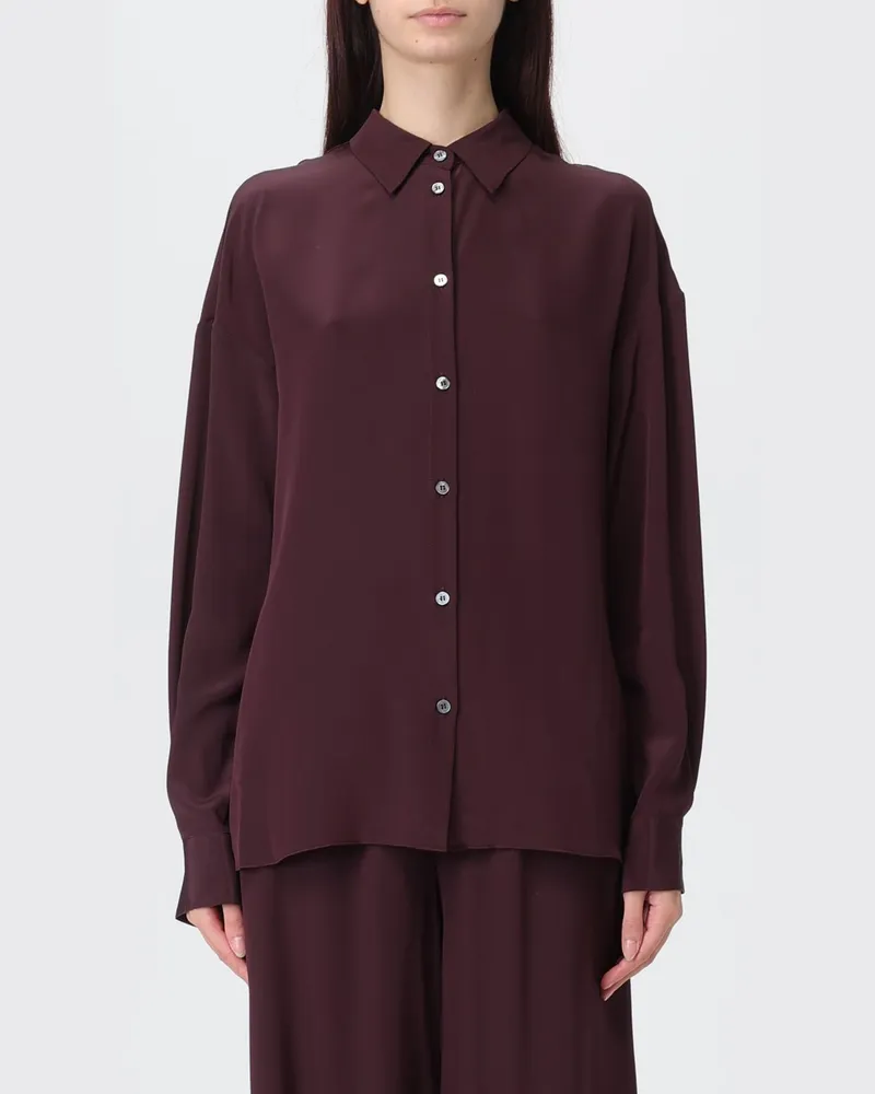 Liviana Conti Hemdbluse damen Burgunderrot