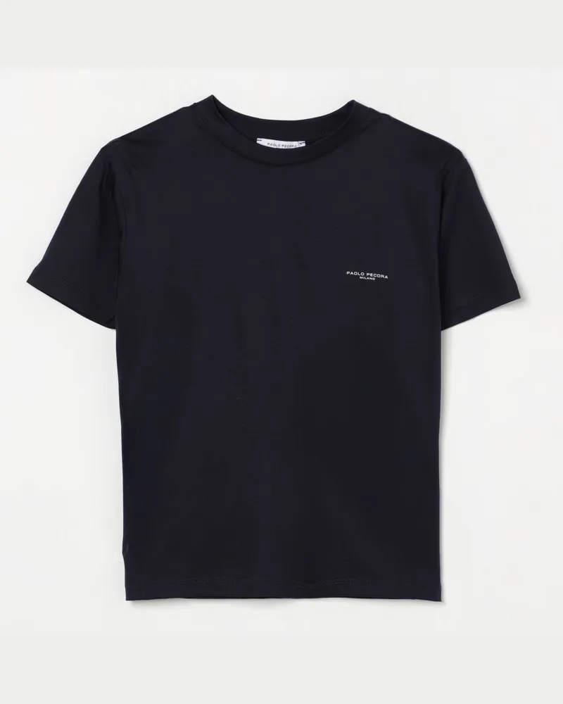 Paolo Pecora Milano T-shirt kinder Blau