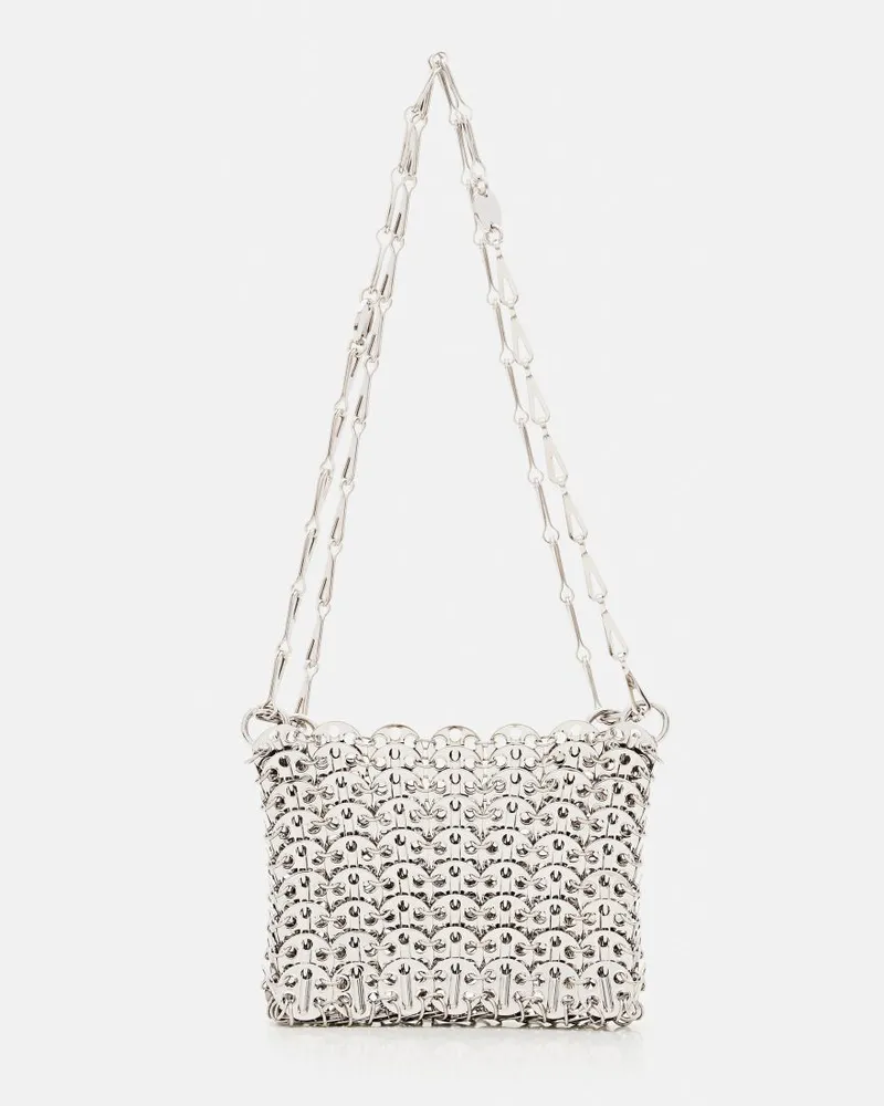 Paco Rabanne Schultertasche damen Silber