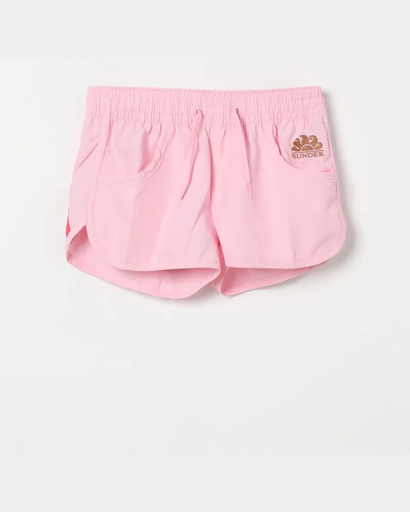 Sundek Shorts aus technischem Gewebe Pink