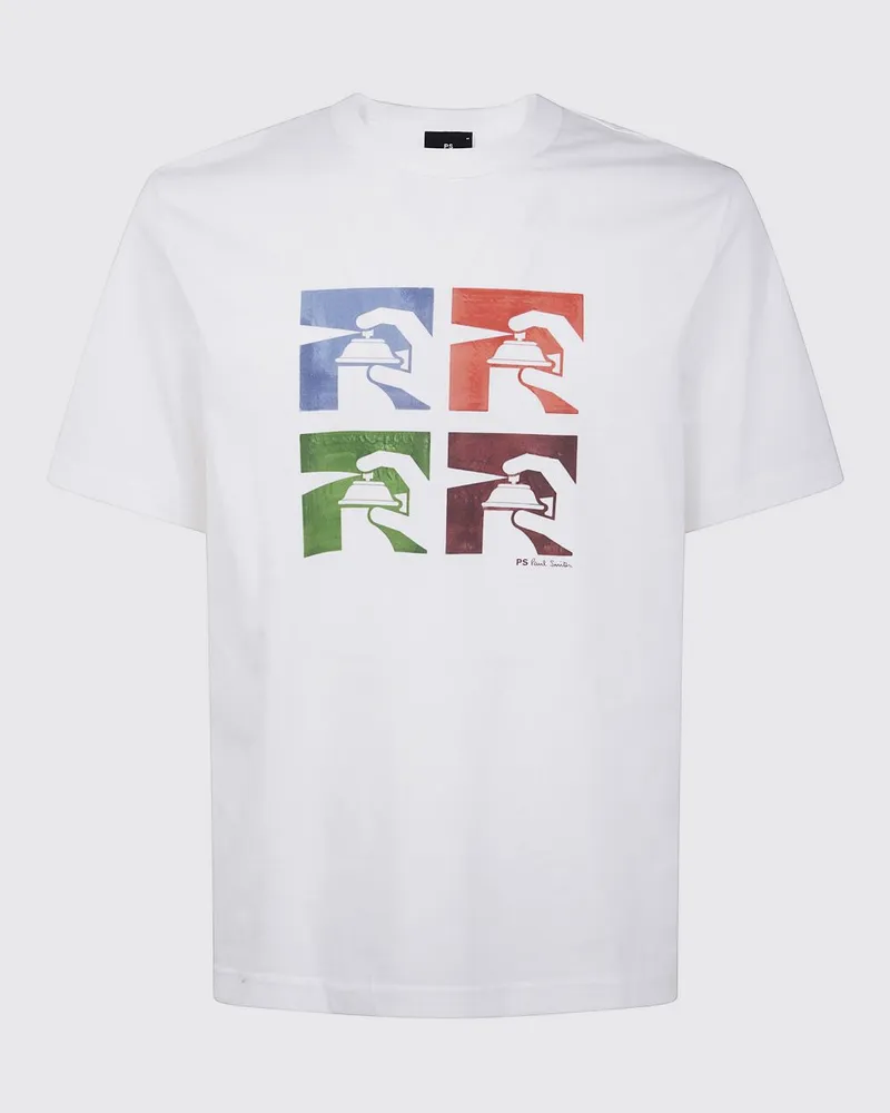Paul Smith T-shirt herren Weiß