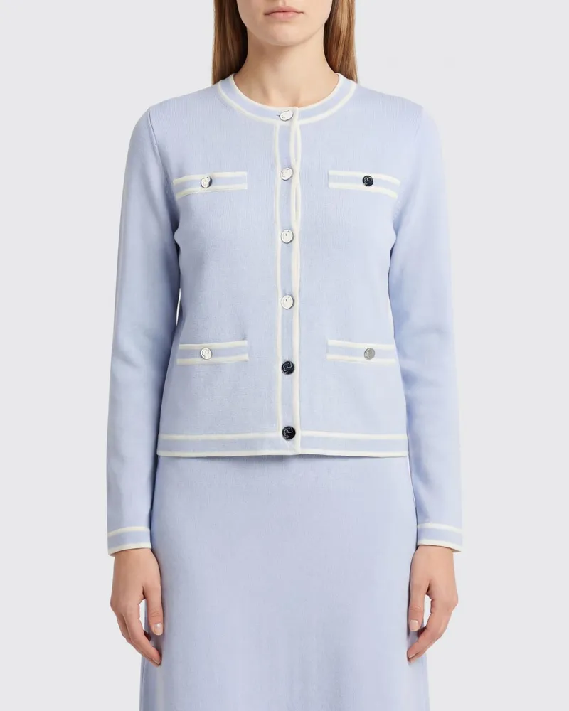 Tory Burch Woll-Cardigan Blau