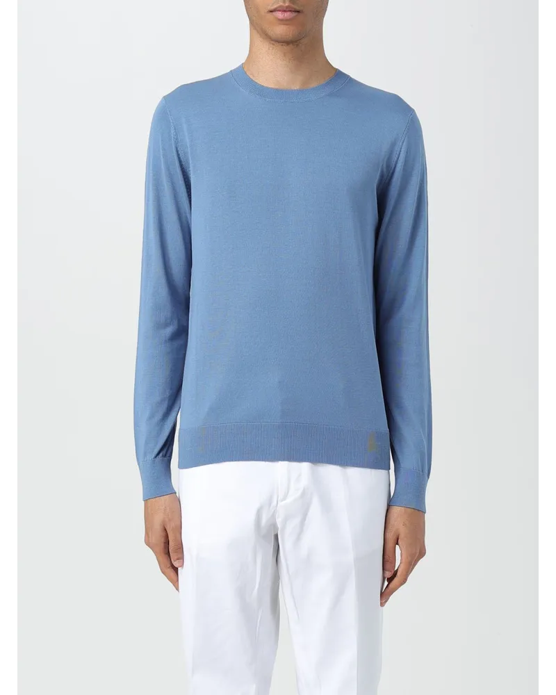 Paolo Pecora Milano Pullover Hellblau