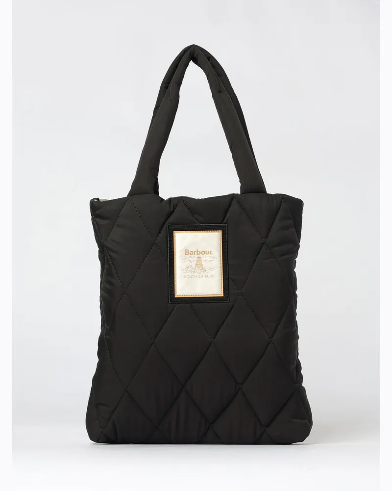 Barbour Schultertasche damen Schwarz