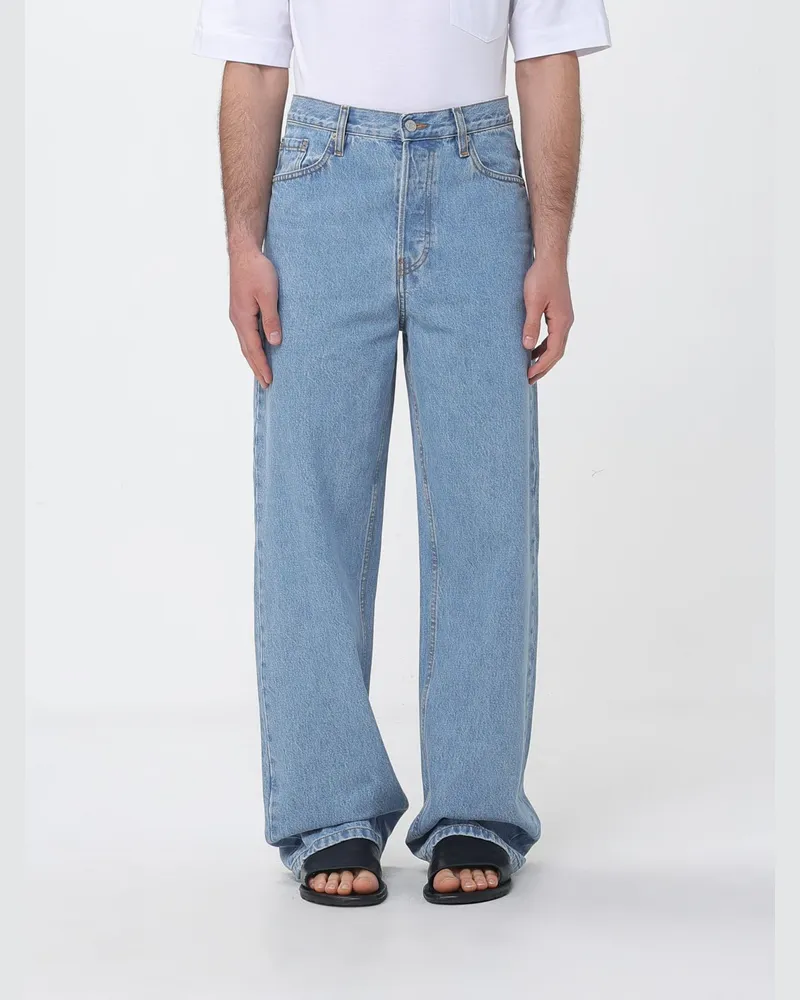 Dries van Noten Weite Jeans aus Denim Denim