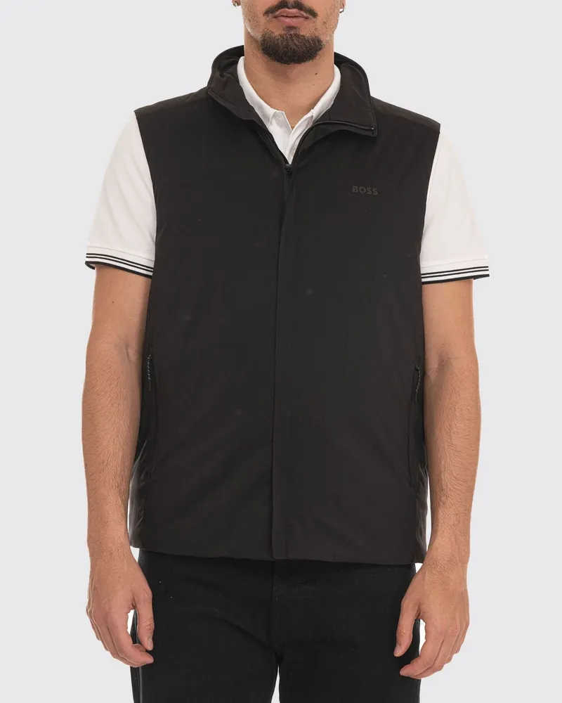 HUGO BOSS Weste herren Schwarz