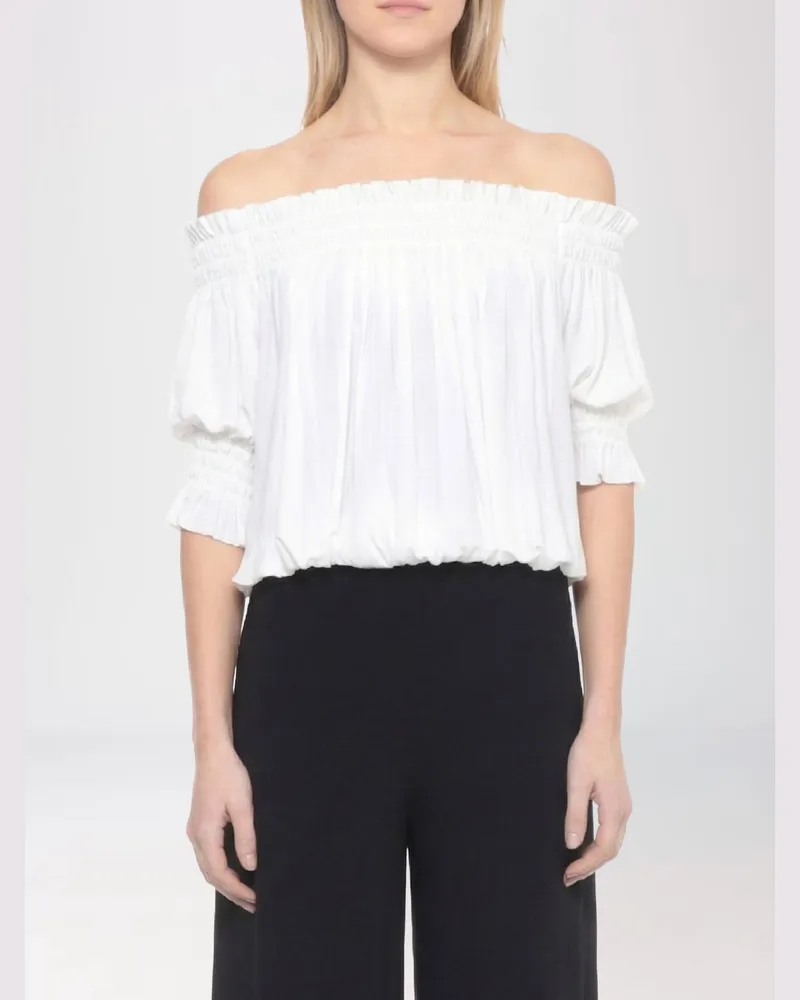 Norma Kamali Kleid damen Weiß