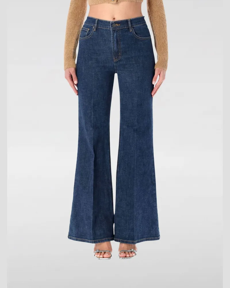 Self-Portrait Jeans damen Blau