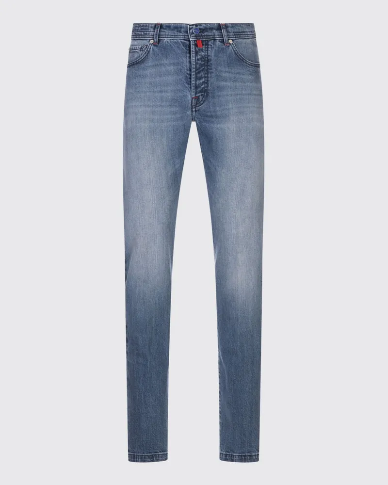 Kiton Hose herren Blau