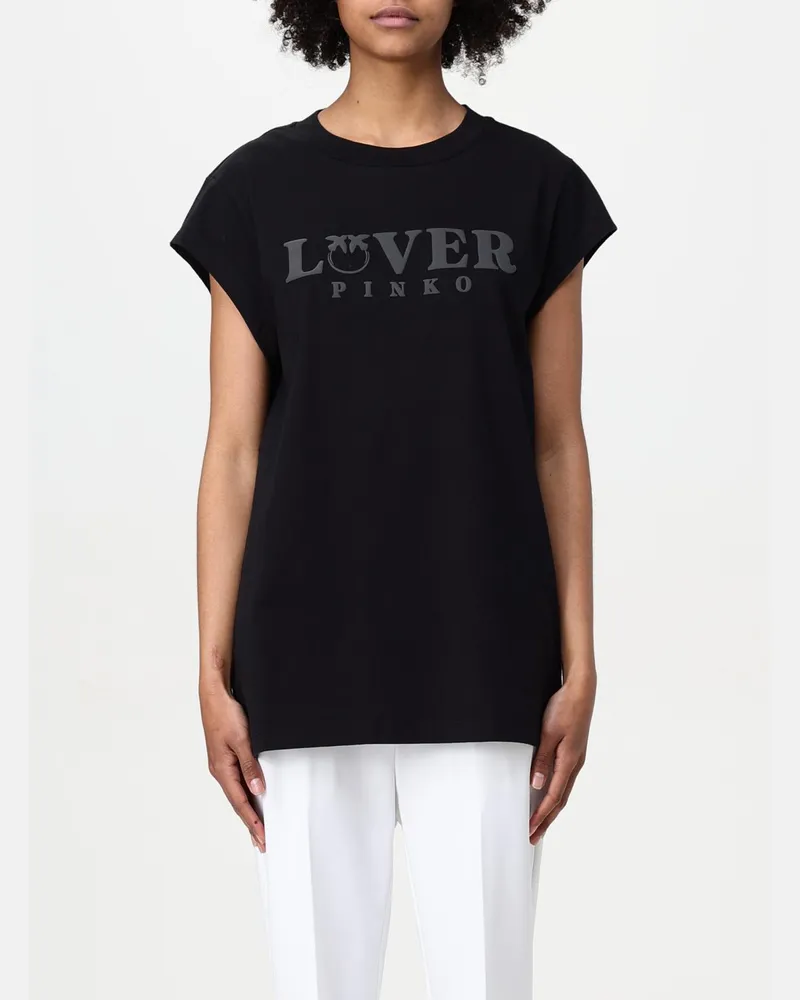 Pinko T-shirt damen Schwarz