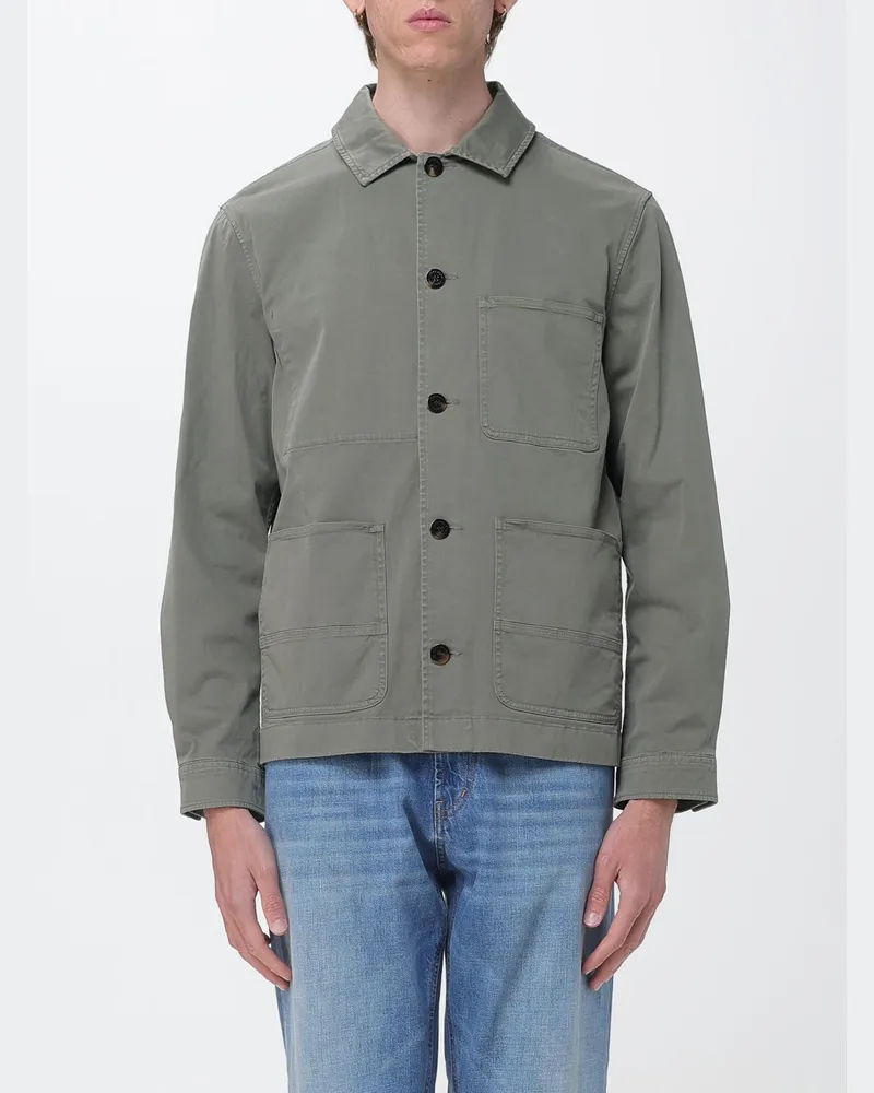 Woolrich Baumwolltwill-Jacke Olive