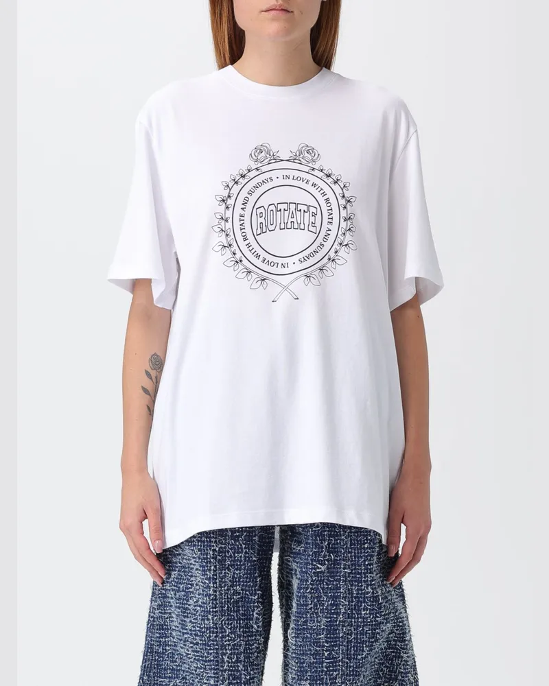 ROTATE Birger Christensen Top damen Weiß