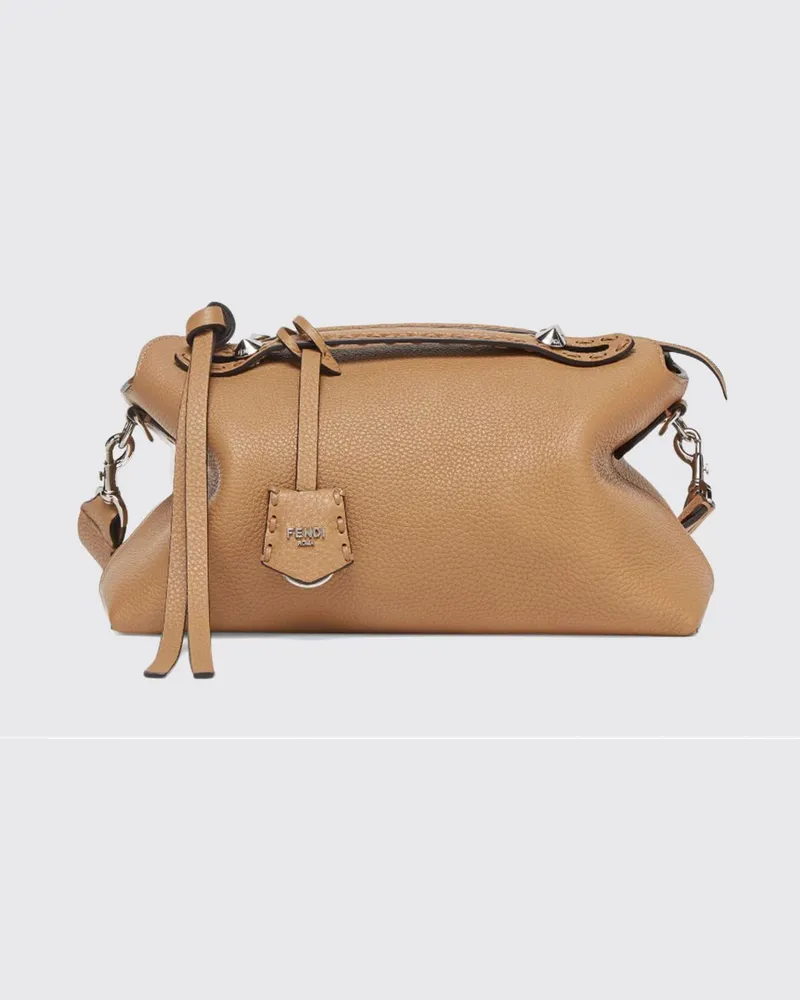 Fendi Schultertasche damen Beige
