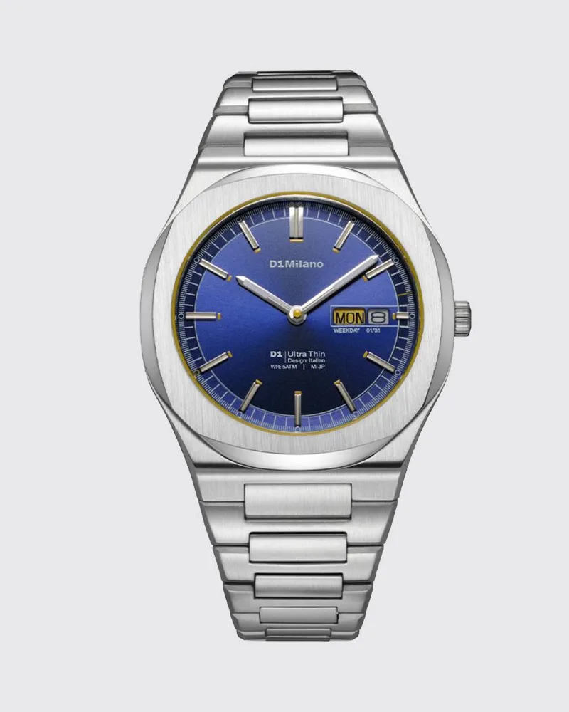 D1 Milano Uhr herren Silber