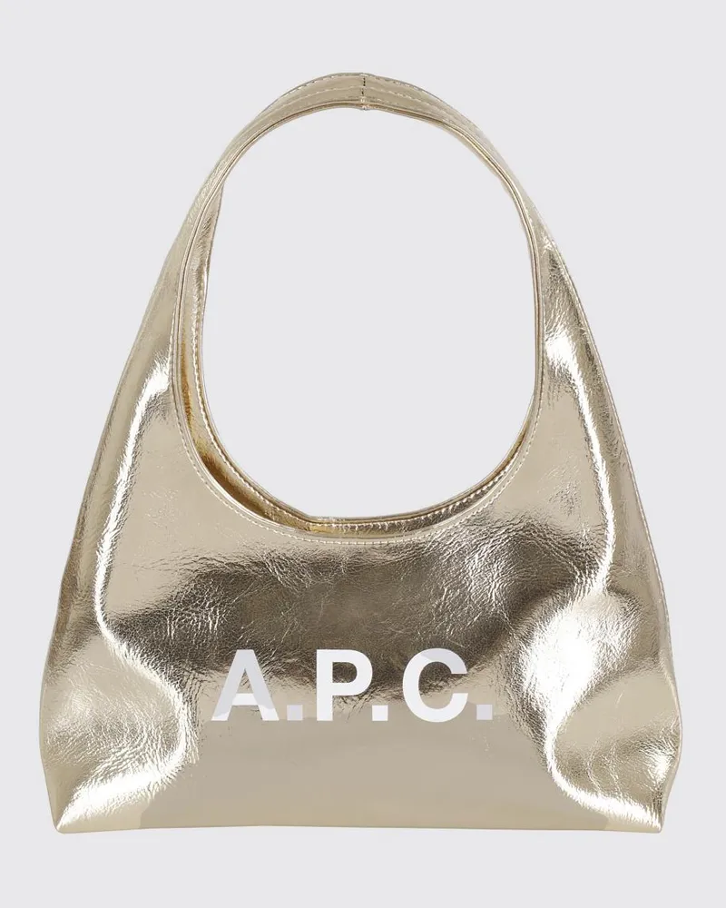 A.P.C. Schultertasche damen Gold