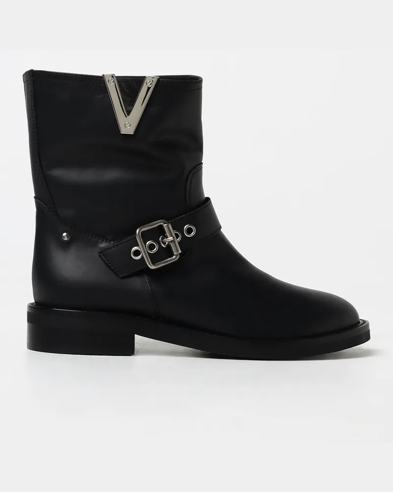 Via Roma 15 Schuhe damen Schwarz