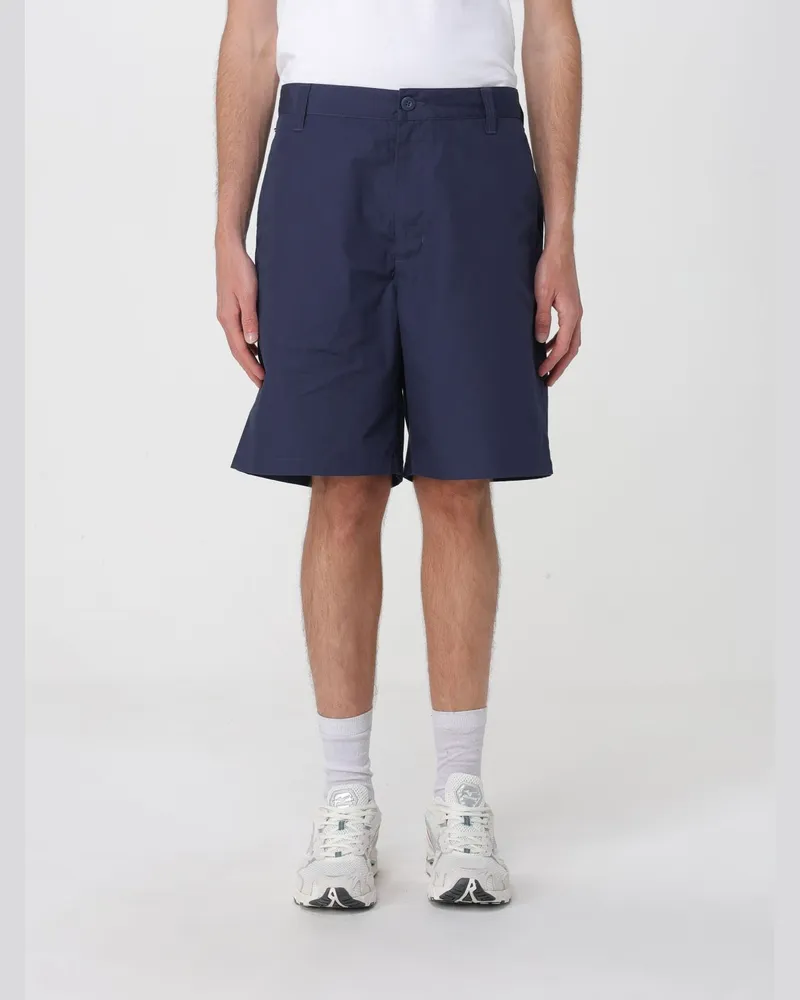 Carhartt WIP Chino-Shorts aus Baumwollmischung Blau