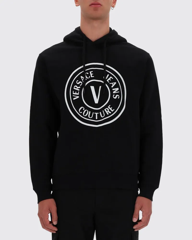 Versace Jeans Sweatshirt herren Schwarz