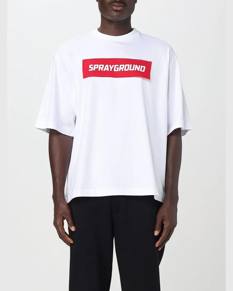 Sprayground T-shirt herren Weiß
