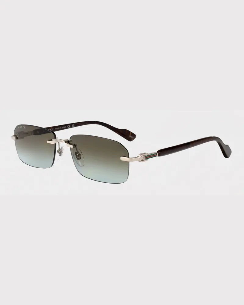 Gucci Sonnenbrillen herren Silber