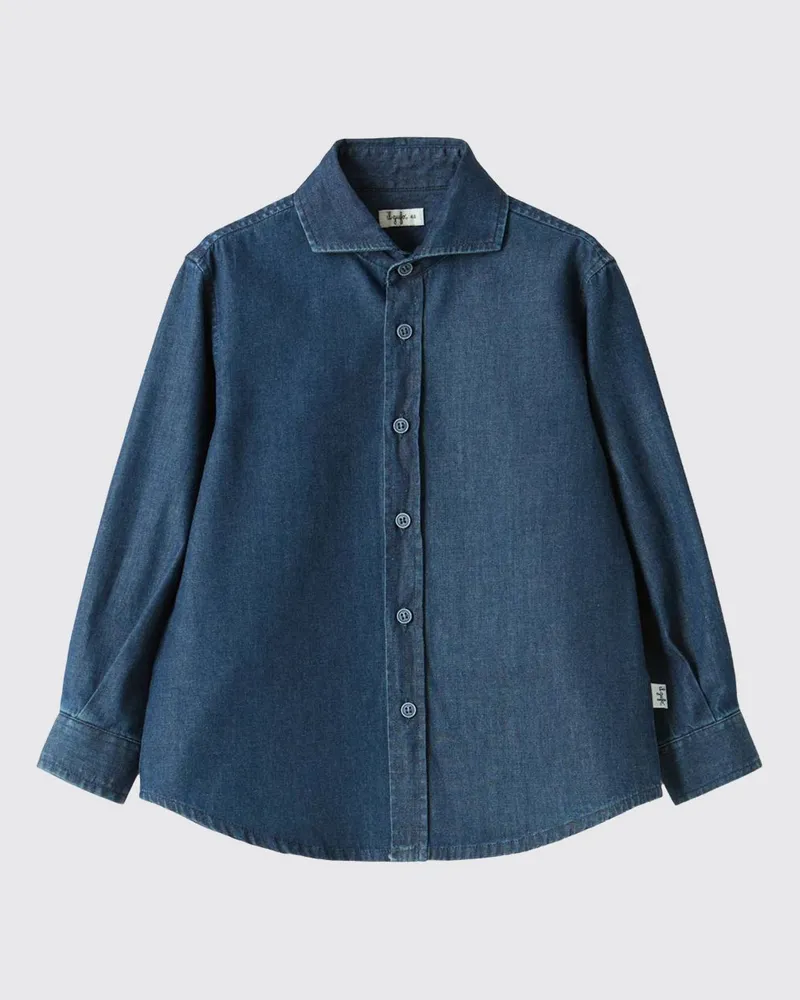 Il Gufo Hemd kinder Blau