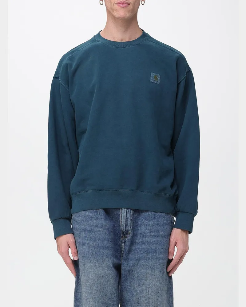 Carhartt WIP Pullover herren Petroleum